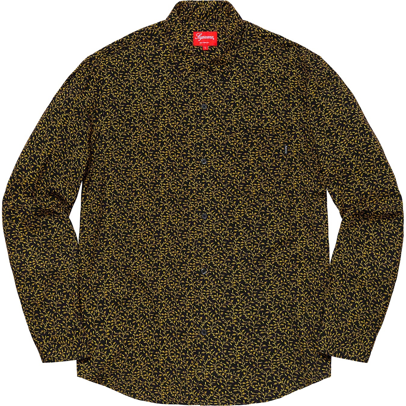 Vines Rayon Shirt view 3